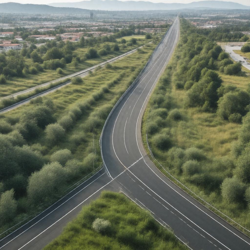 AI-created image of State Route 110