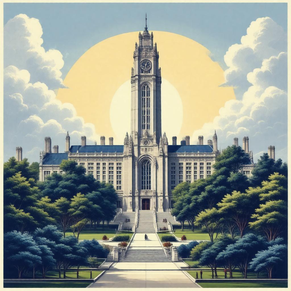 AI-created image of State University of New York