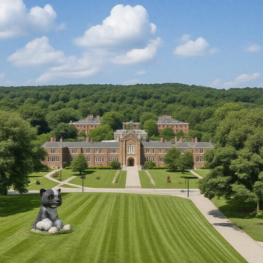 AI-created image of State University of New York at Binghamton