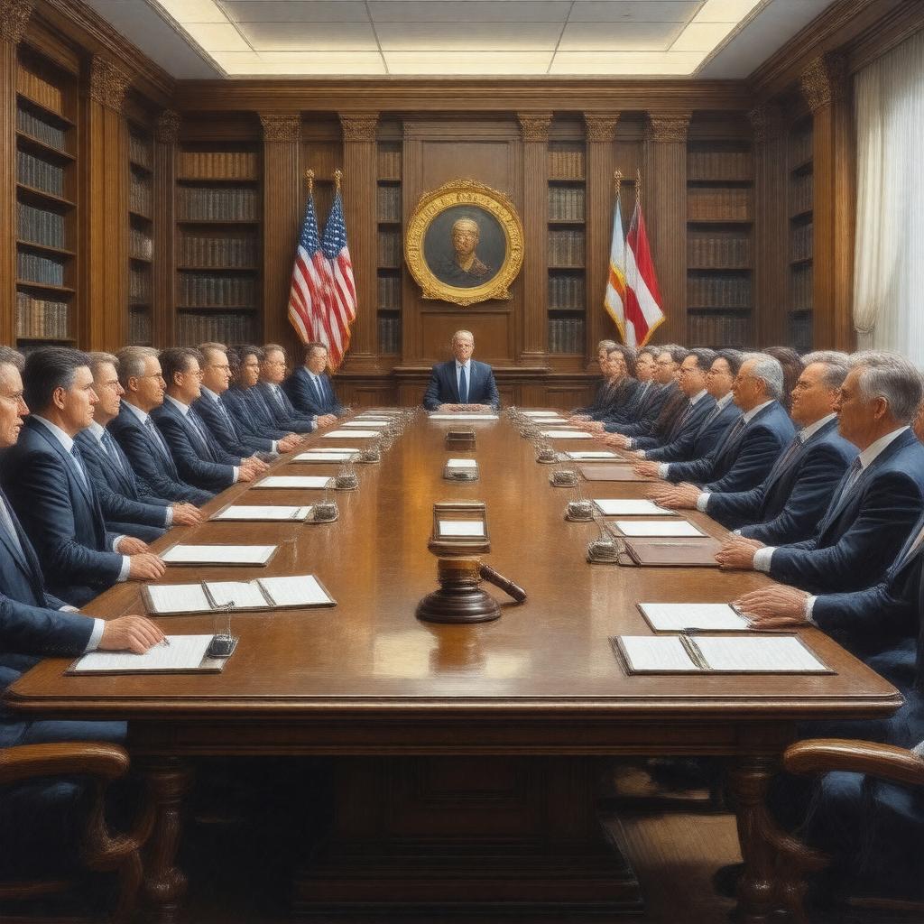 Click to view larger image AI-created image of State and Federal Legislation Committee