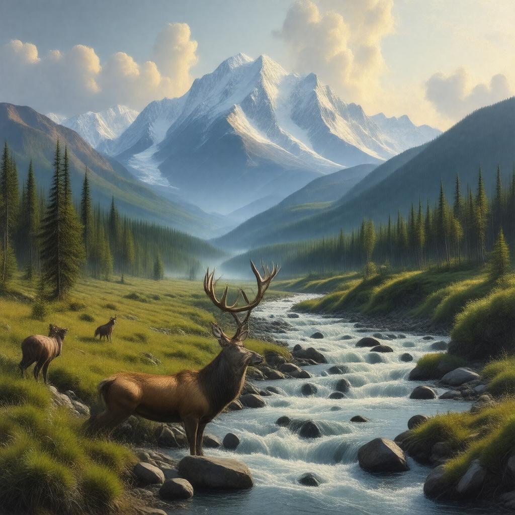 AI-created image of State of Alaska