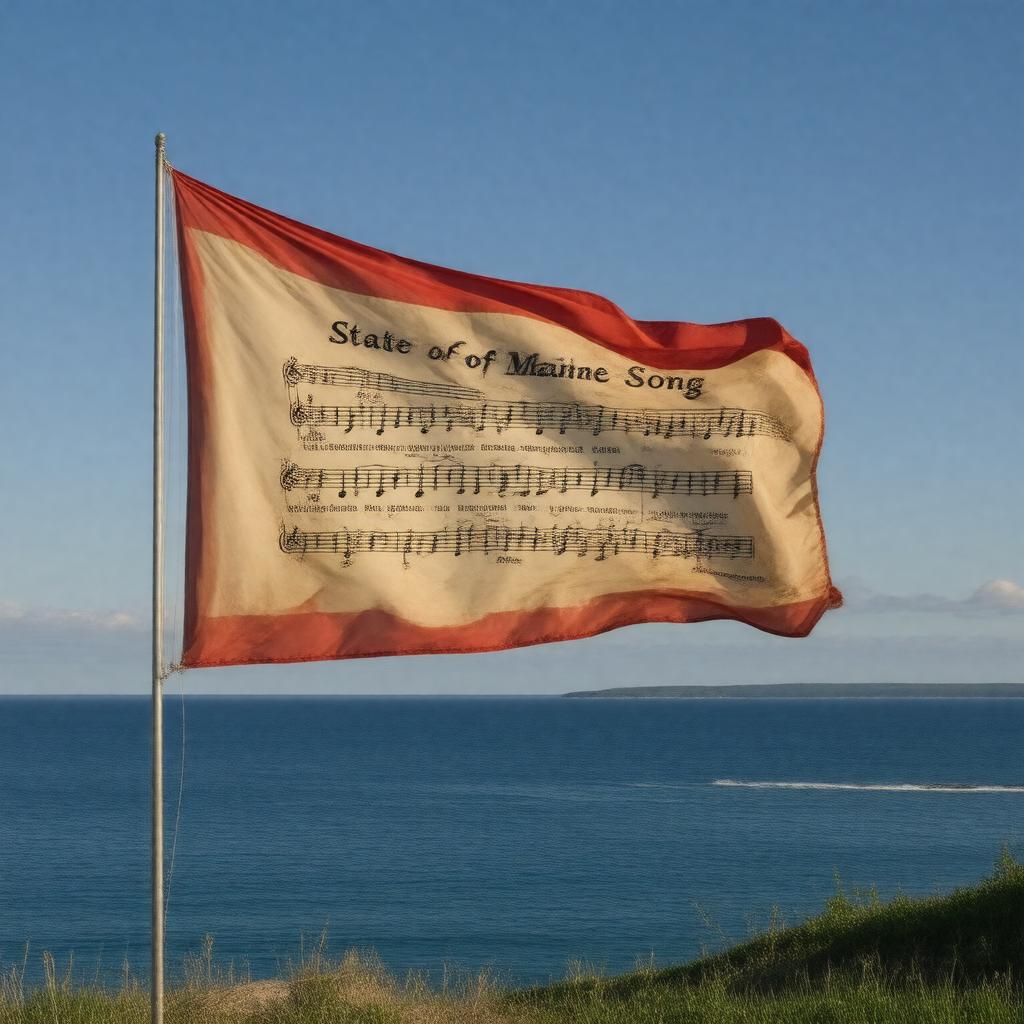 Click to view larger image AI-created image of State of Maine Song
