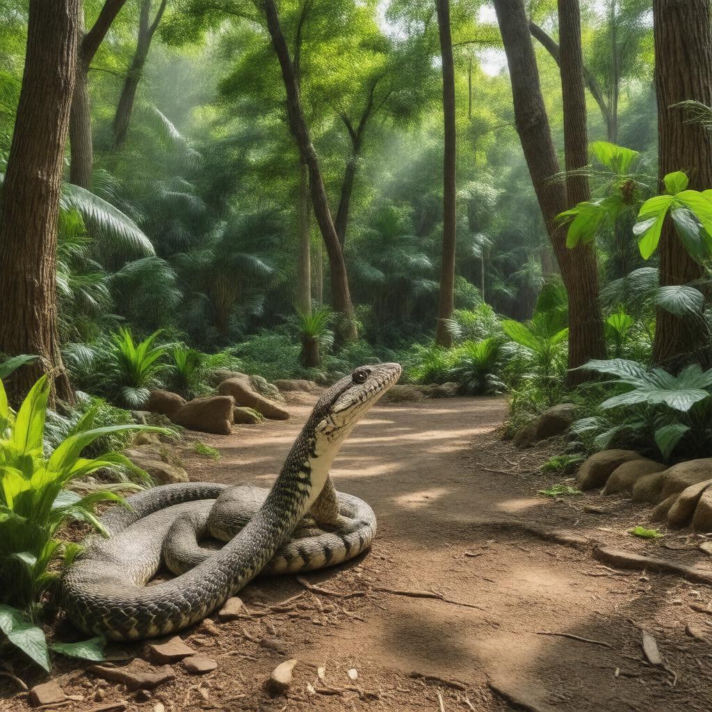 AI-created image of Staten Island Zoo