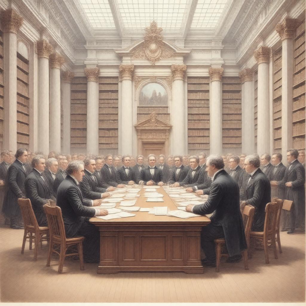 Click to view larger image AI-created image of Statistical Society of London