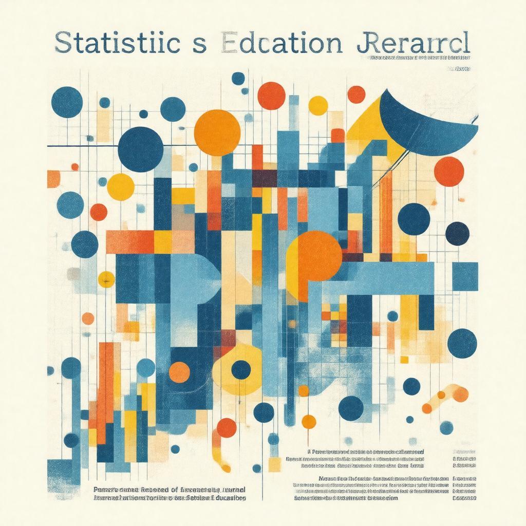 AI-created image of Statistics Education Research Journal