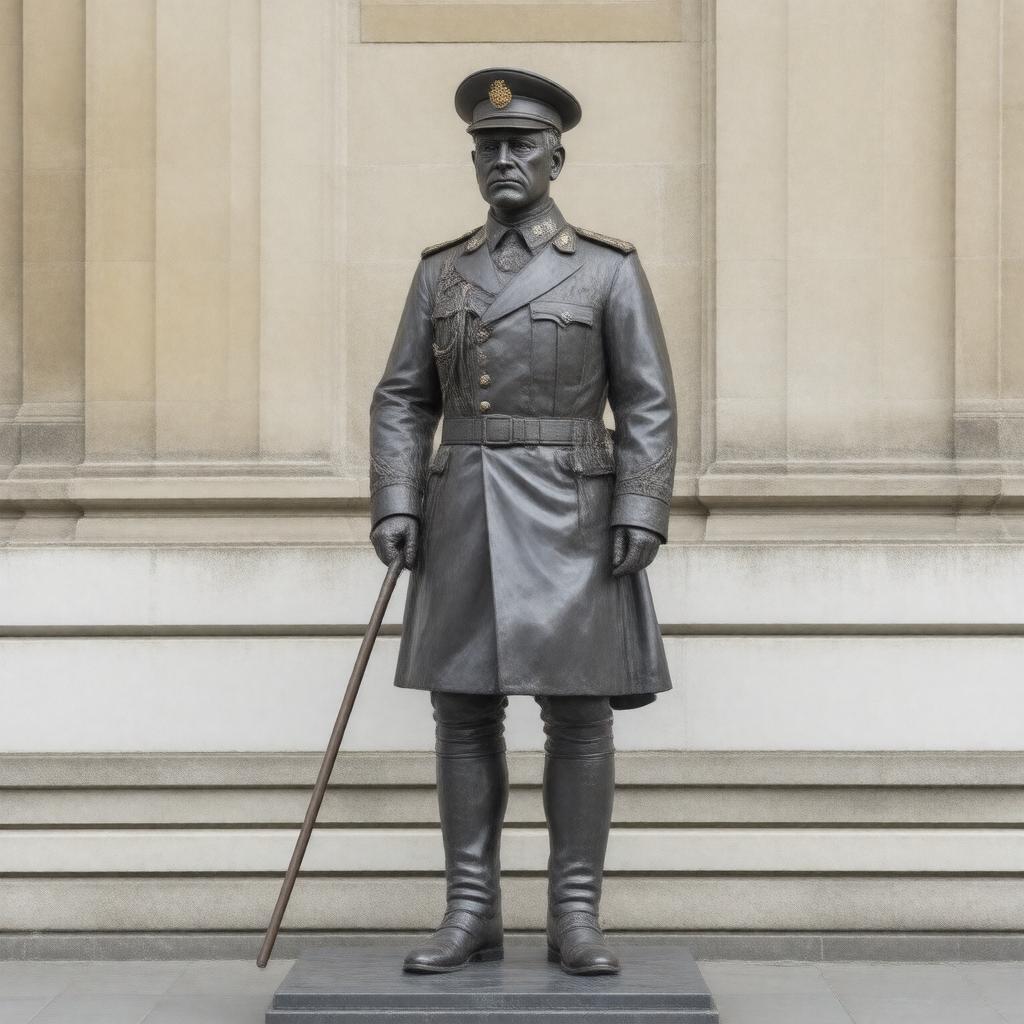Click to view larger image AI-created image of Statue of Field Marshal Earl Alexander