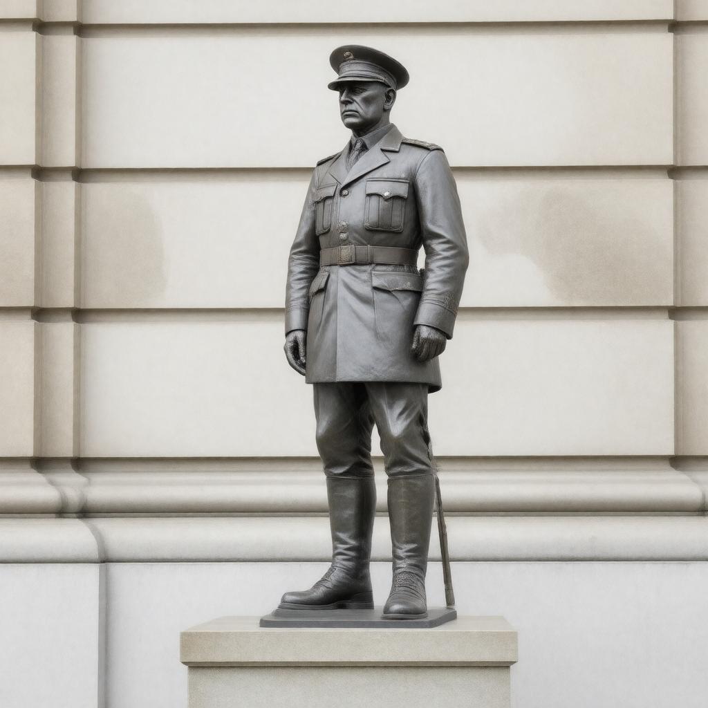 Click to view larger image AI-created image of Statue of Field Marshal Sir Douglas Haig