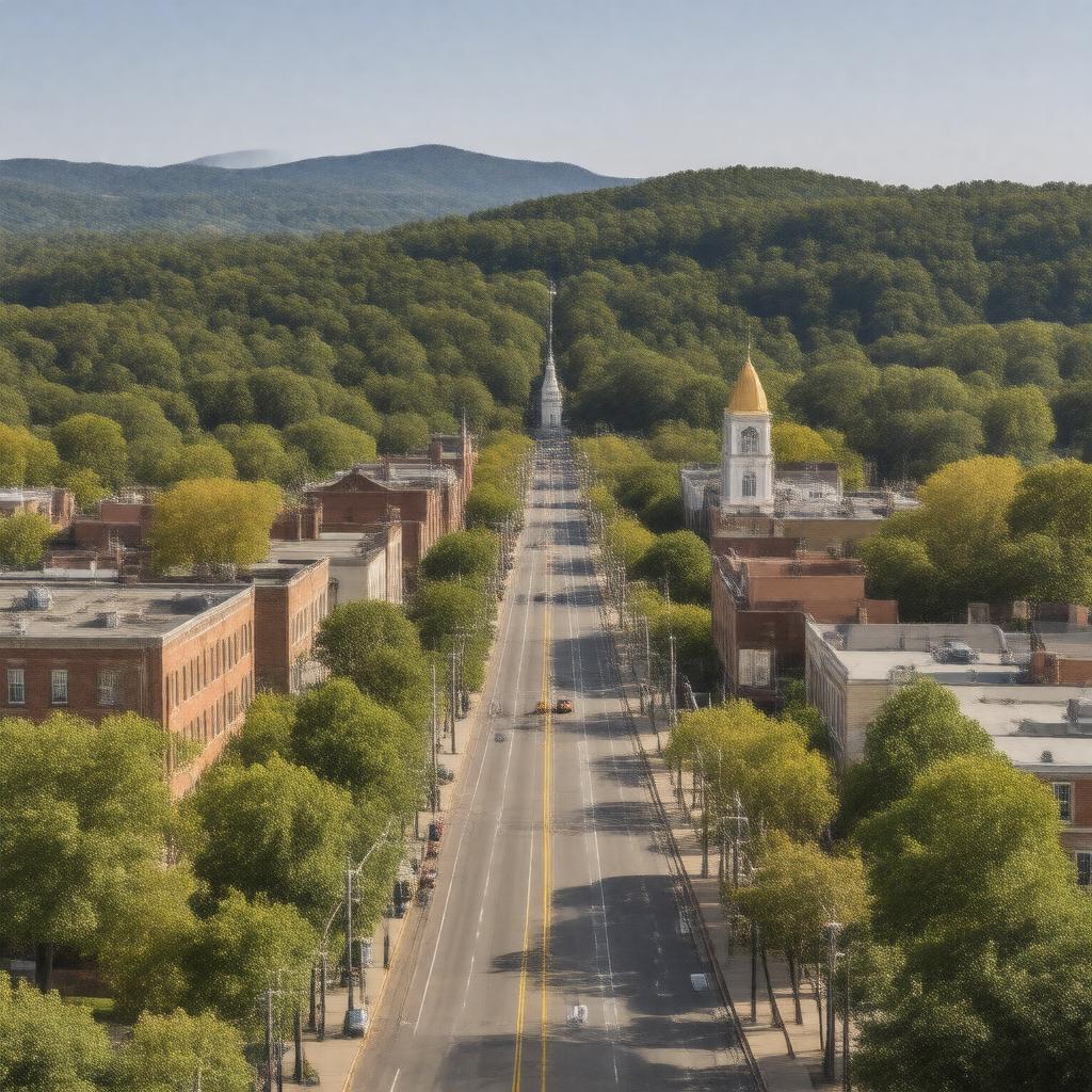 Click to view larger image AI-created image of Staunton, Virginia