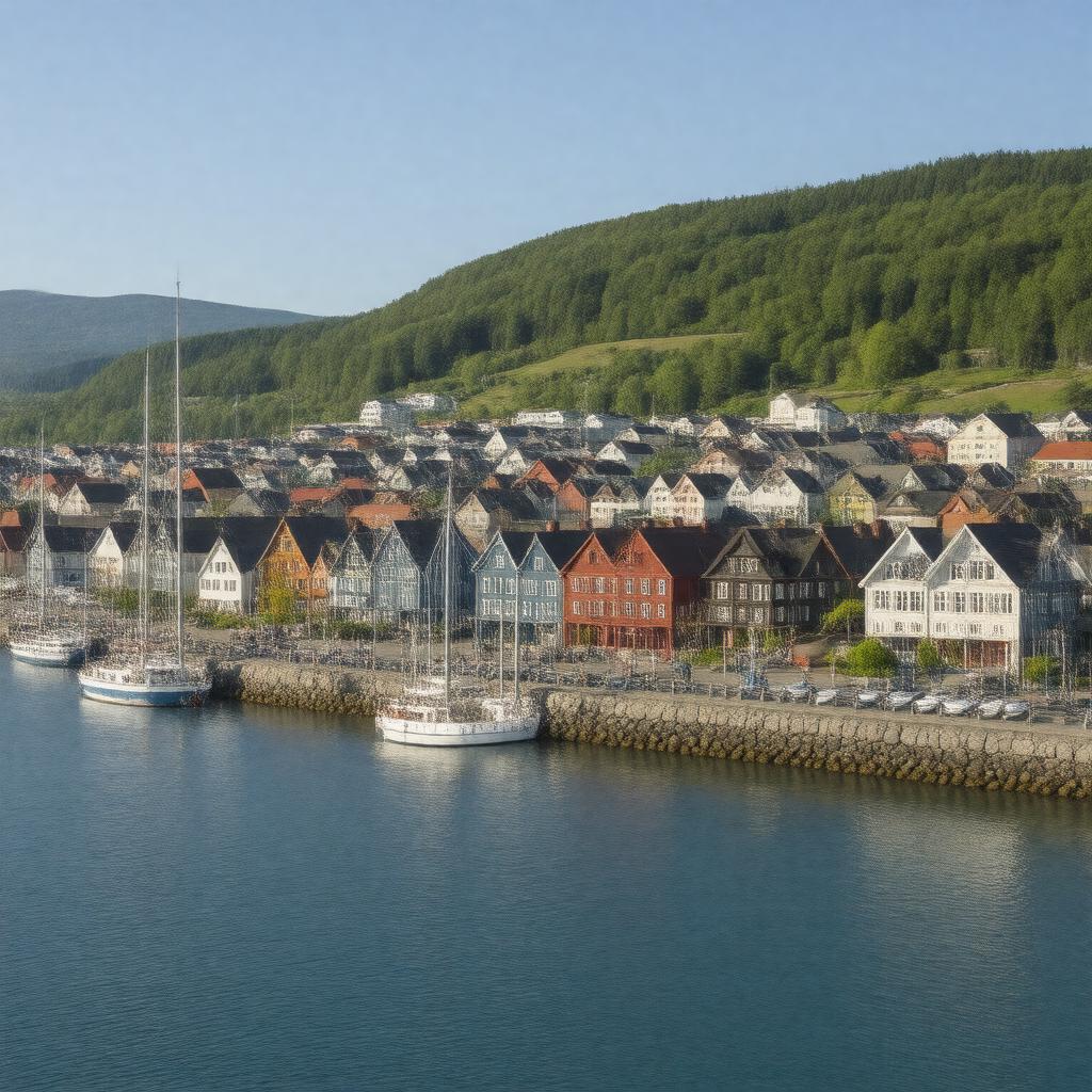 AI-created image of Stavanger