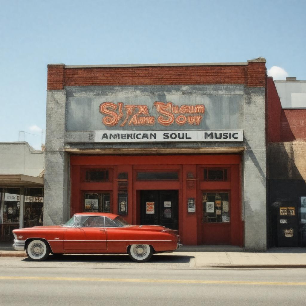 Click to view larger image AI-created image of Stax Museum of American Soul Music