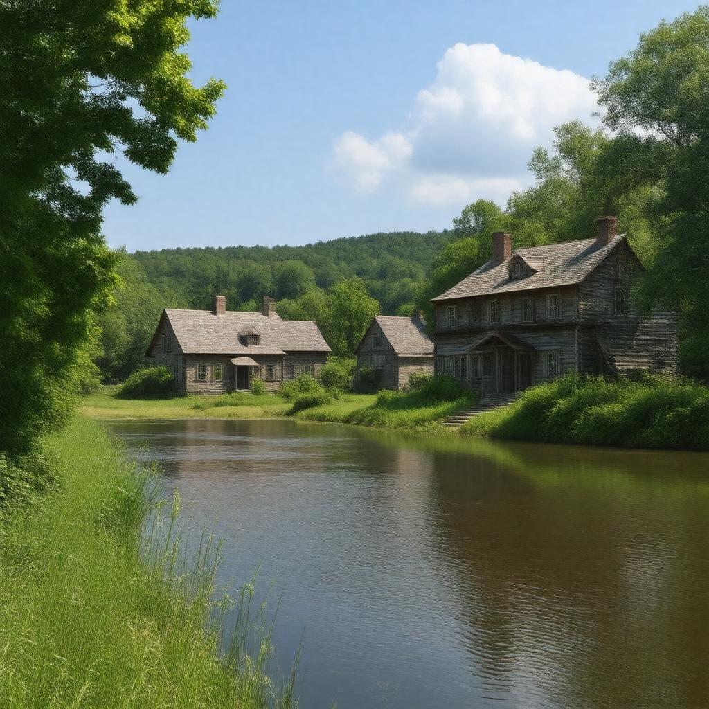 Click to view larger image AI-created image of Ste. Genevieve National Historical Park