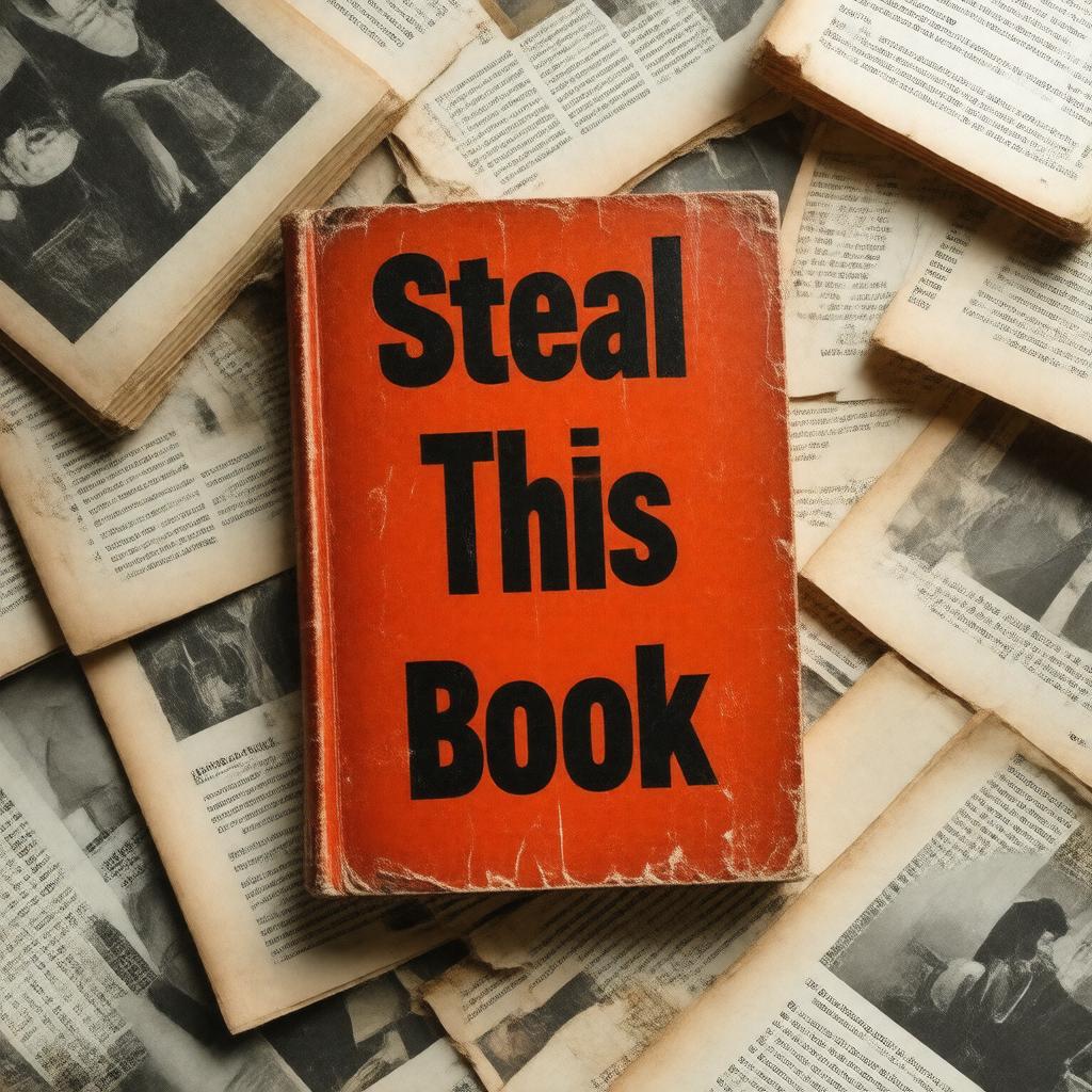 AI-created image of Steal This Book