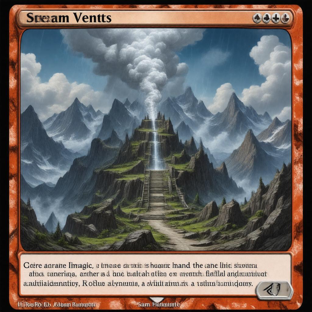 Click to view larger image AI-created image of Steam Vents