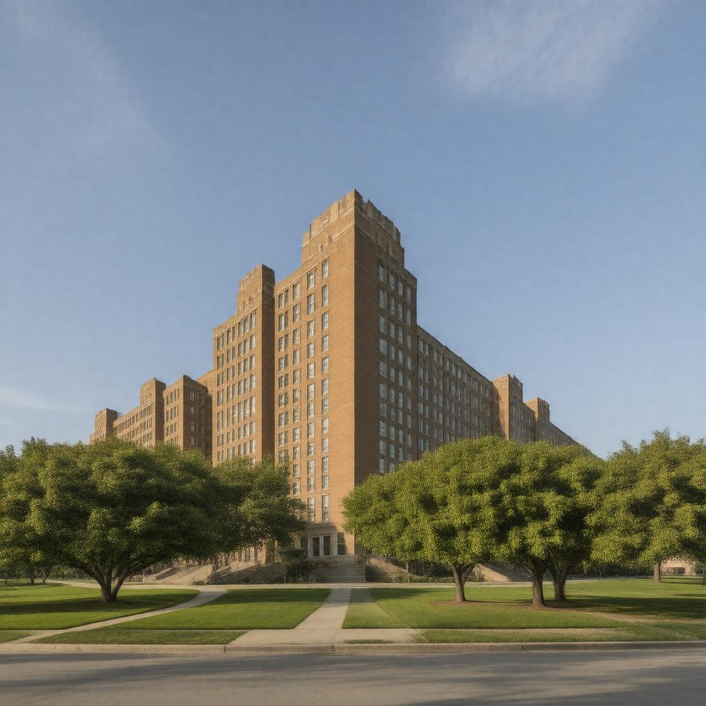 Click to view larger image AI-created image of Stearns East Hall