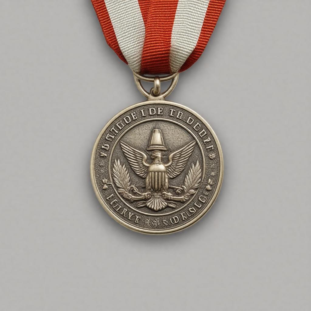 AI-created image of Steel de Fleury Medal