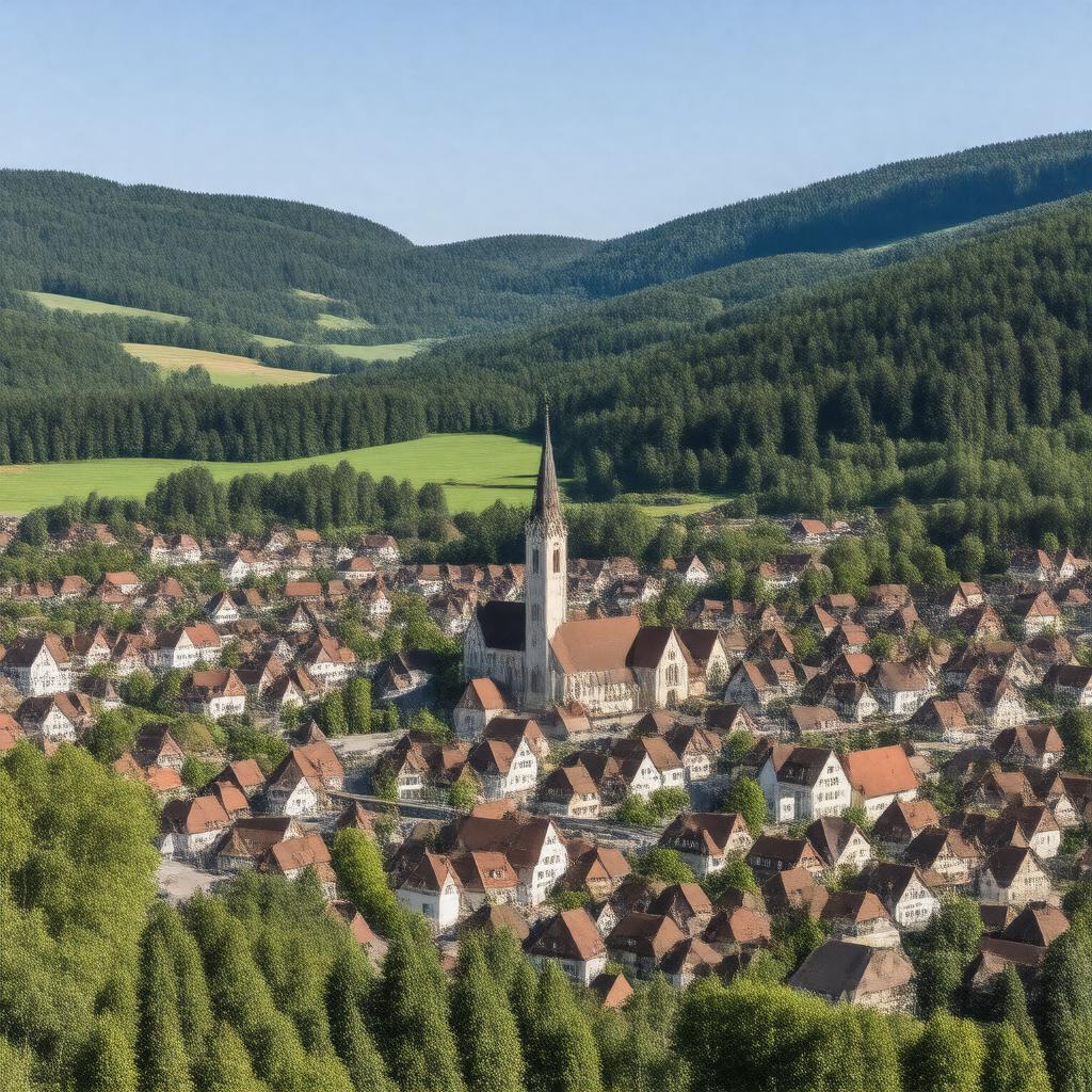 Click to view larger image AI-created image of Steinbach (Taunus)