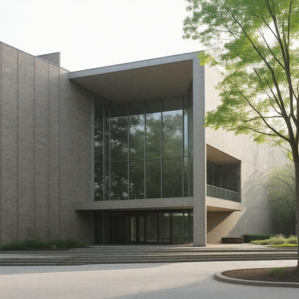 Click to view larger image AI-created image of Steinberg Hall