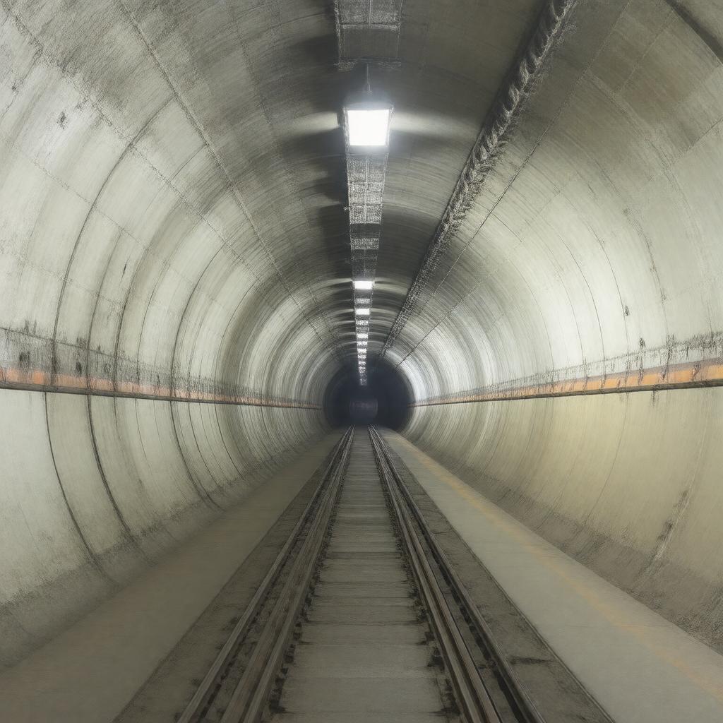 Click to view larger image AI-created image of Steinway Tunnel