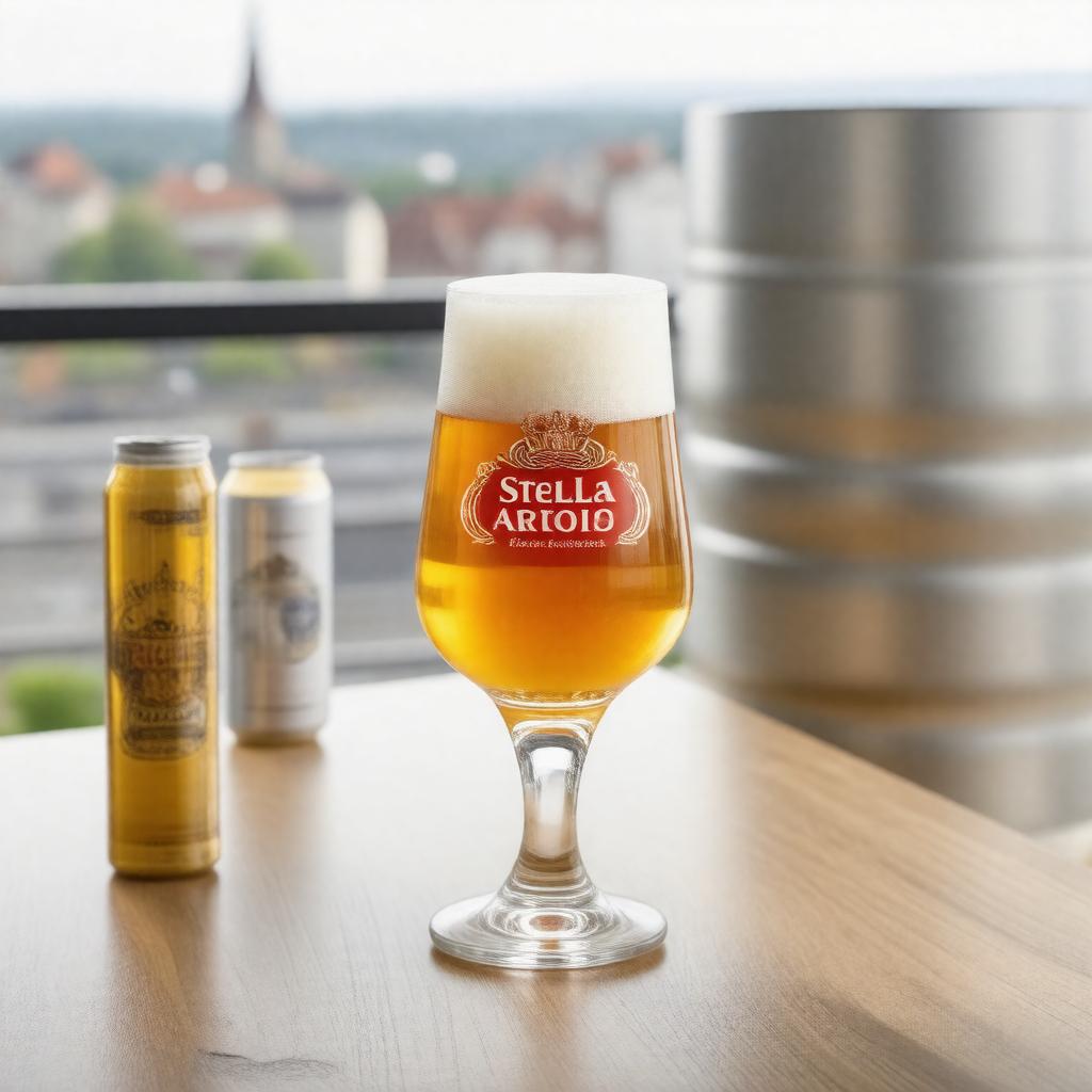 AI-created image of Stella Artois