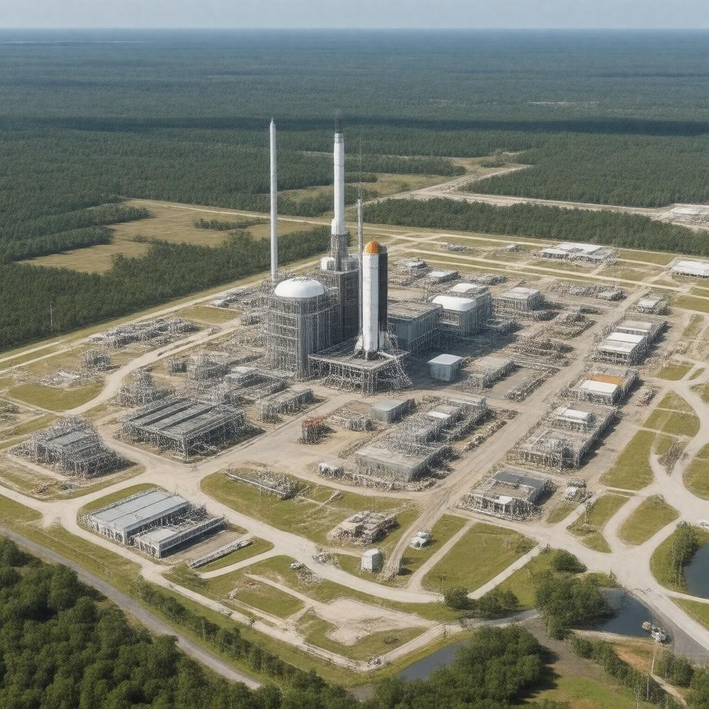 AI-created image of Stennis Space Center