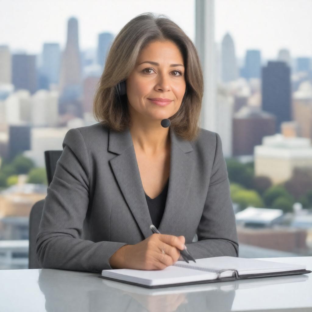 AI-created image of Stephanie Farr