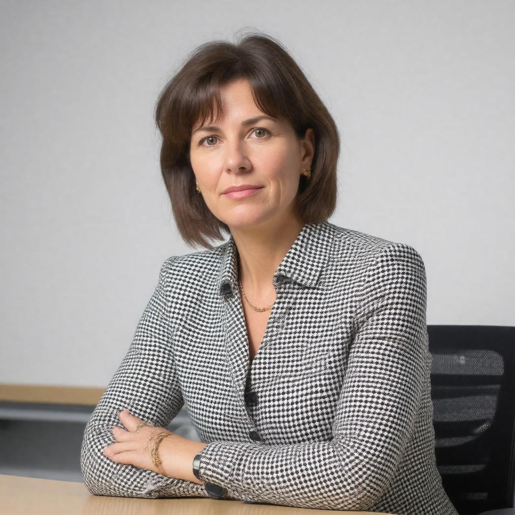 Click to view larger image AI-created image of Stephanie Flanders