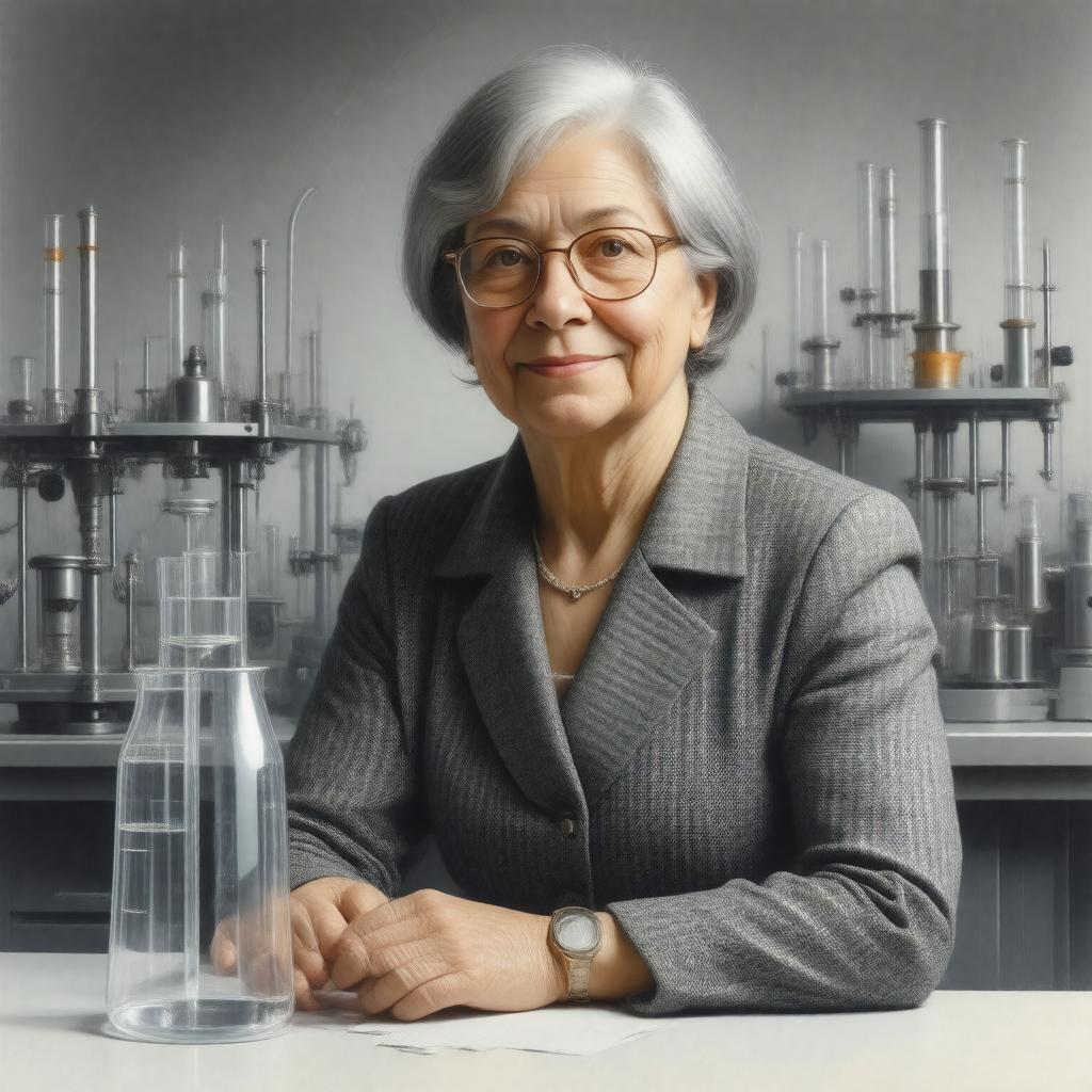 AI-created image of Stephanie Kwolek