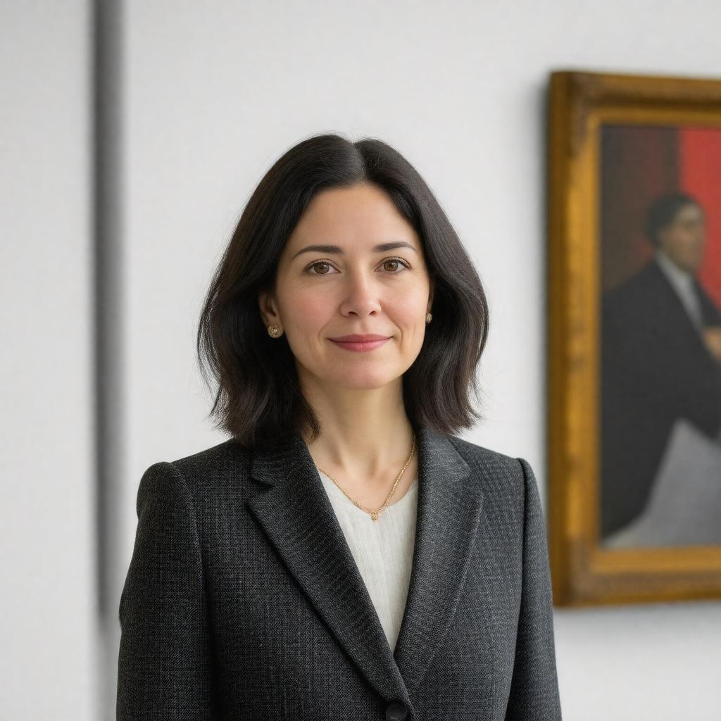 AI-created image of Stephanie Wiles