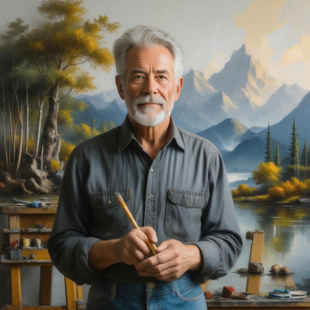 AI-created image of Stephen Bach