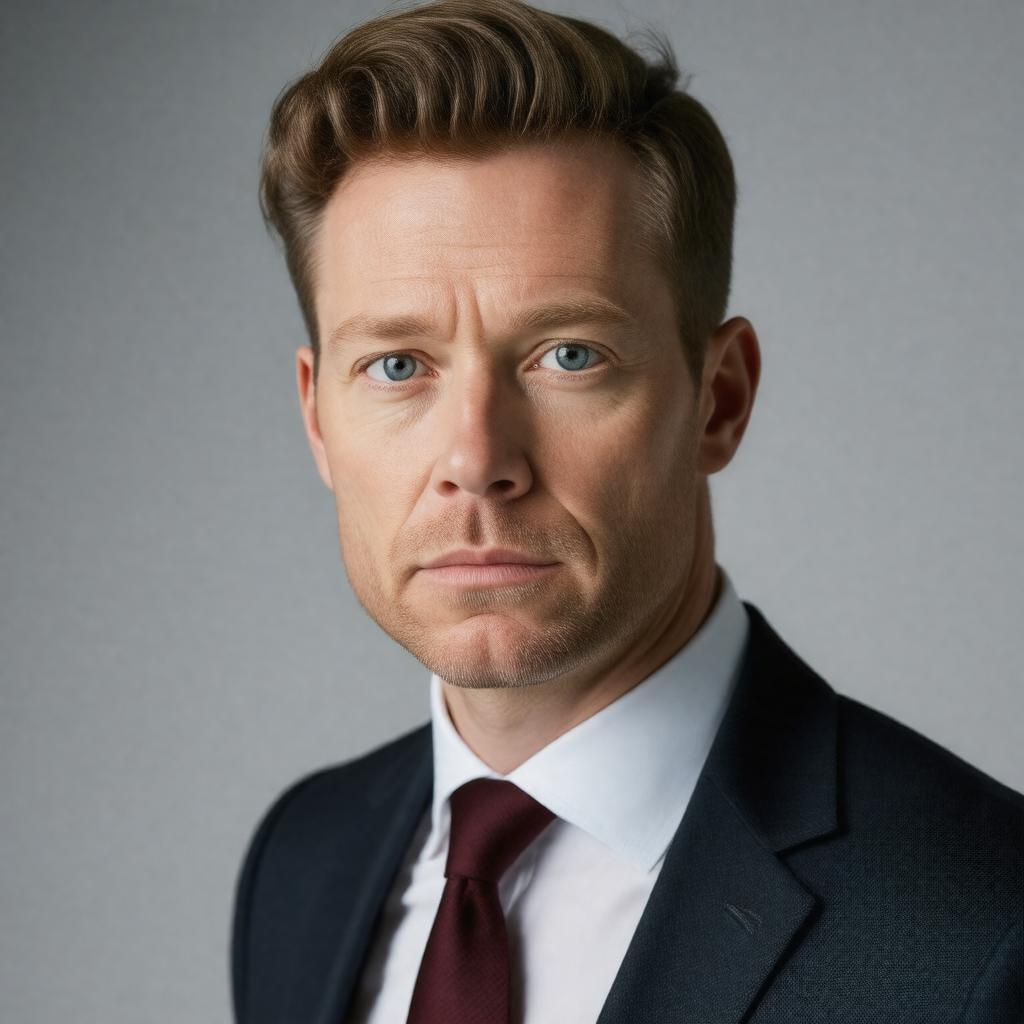 AI-created image of Stephen Campbell Moore