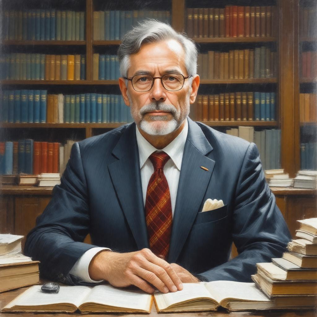 AI-created image of Stephen Cook