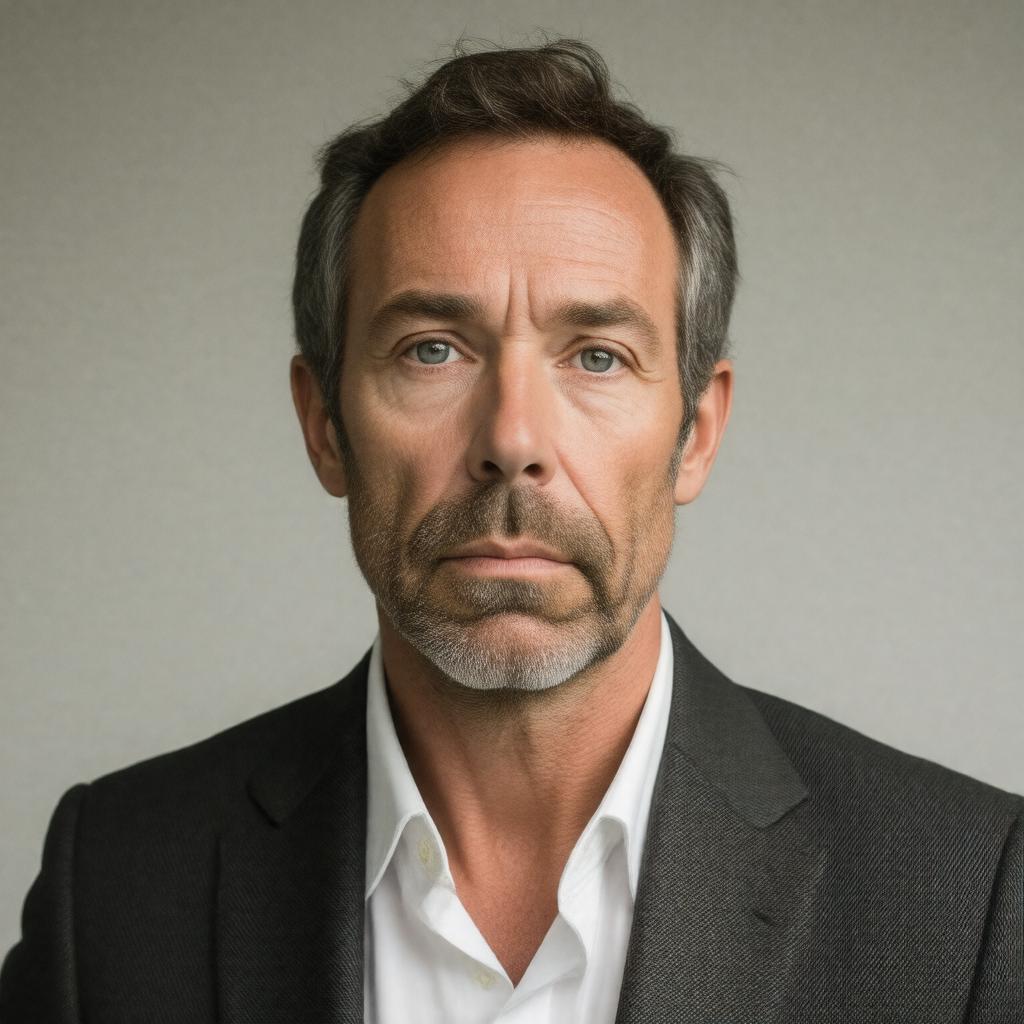 AI-created image of Stephen Dillane