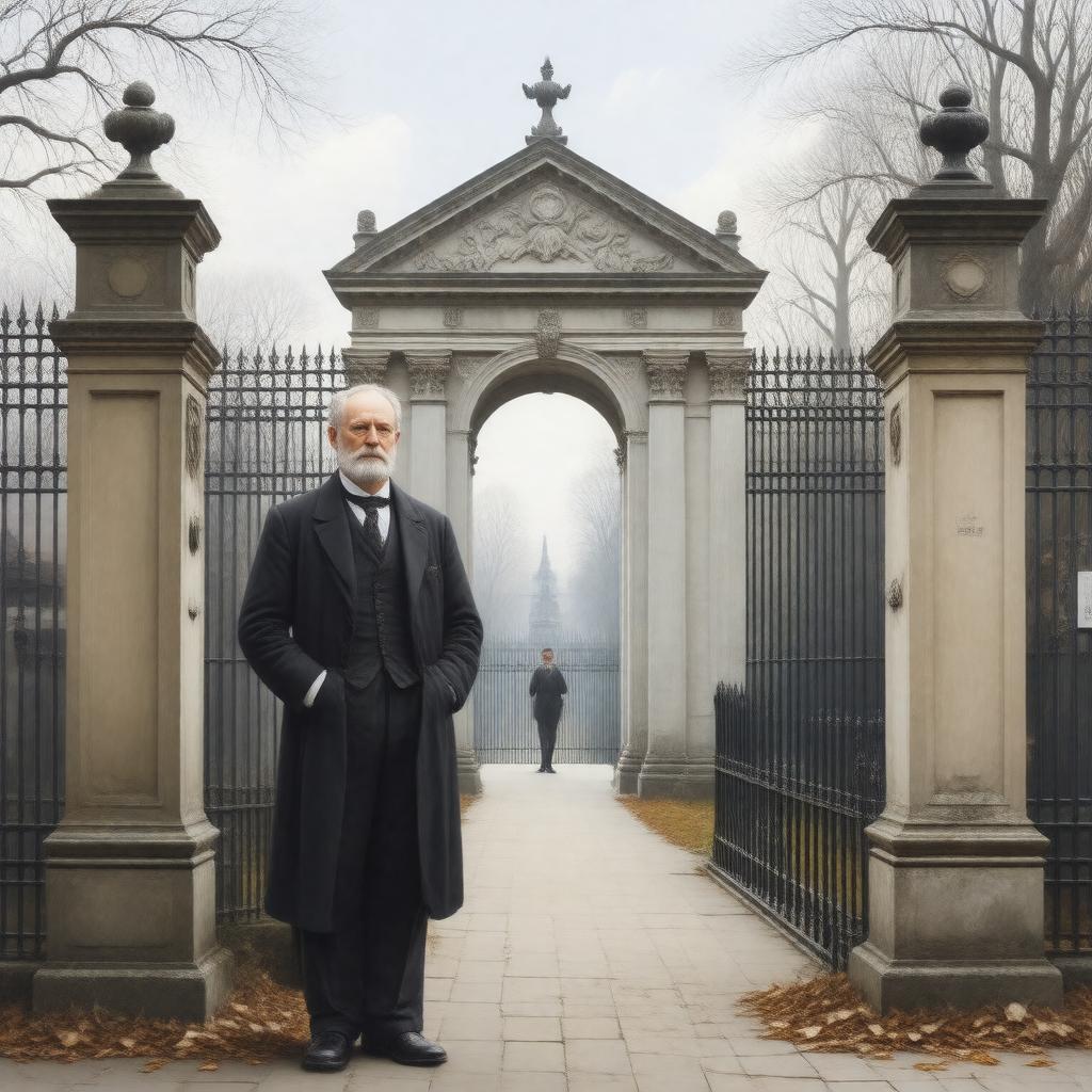 AI-created image of Stephen Geary