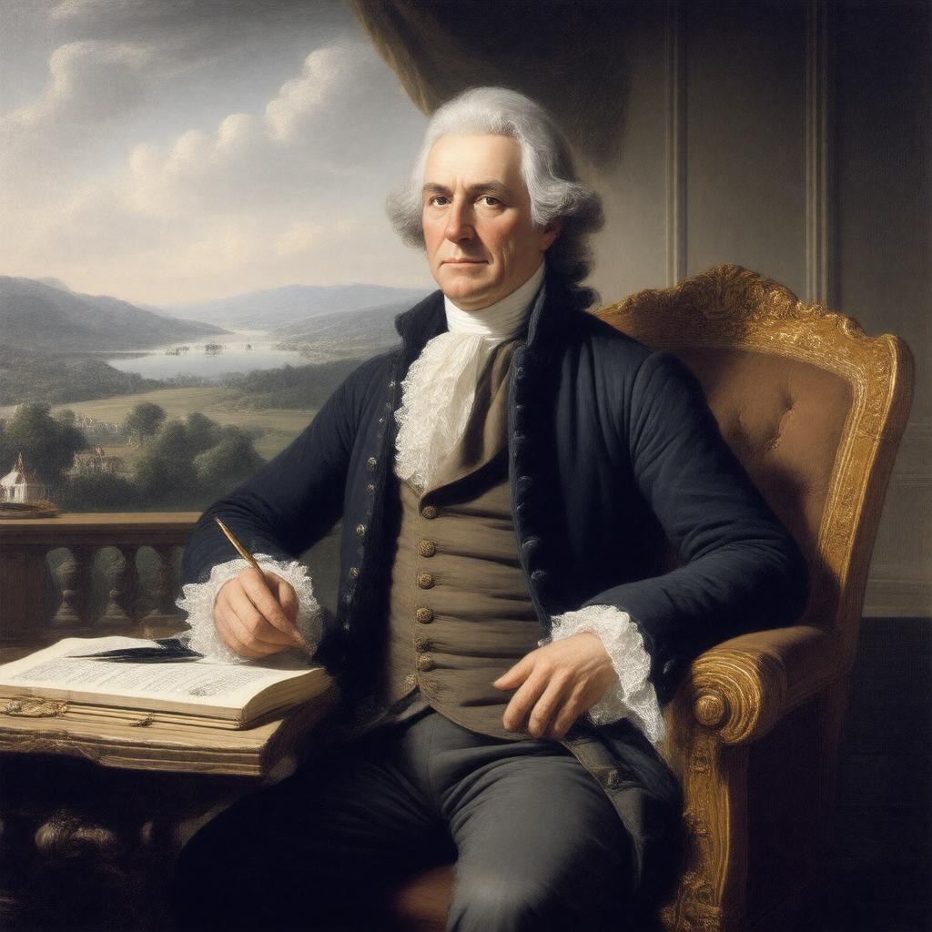 AI-created image of Stephen Hopkins