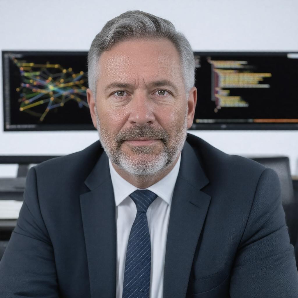 AI-created image of Stephen Kent