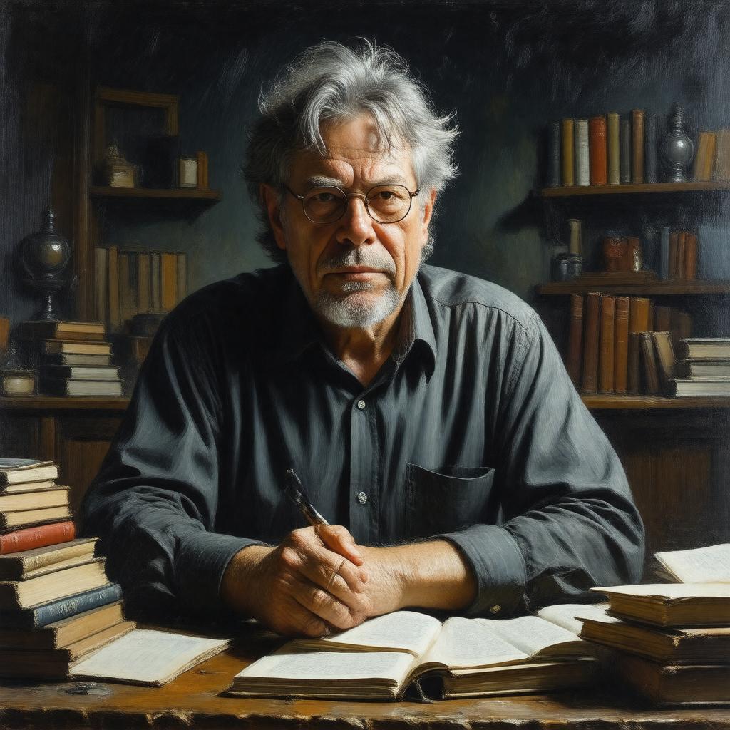 AI-created image of Stephen King