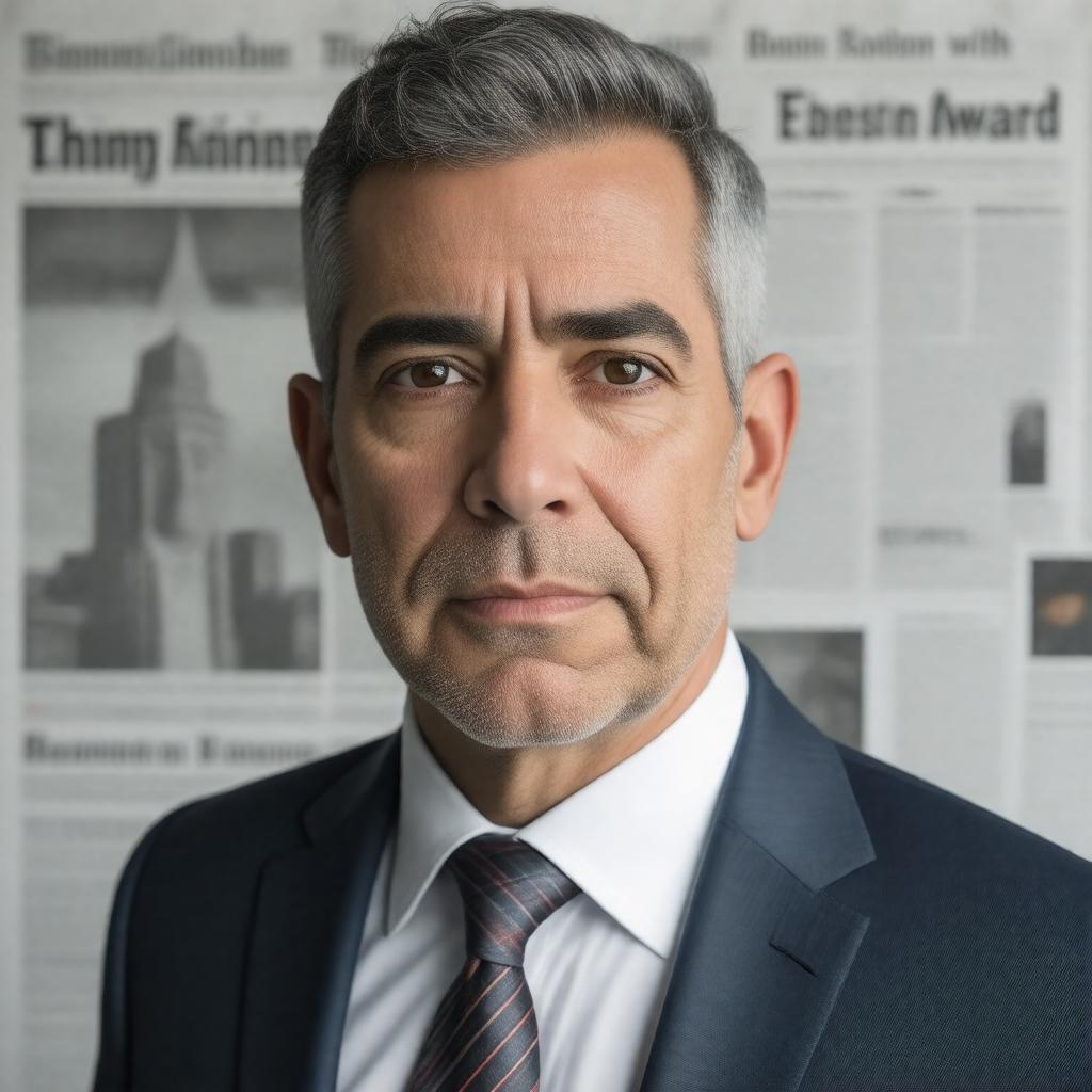 AI-created image of Stephen Kurkjian