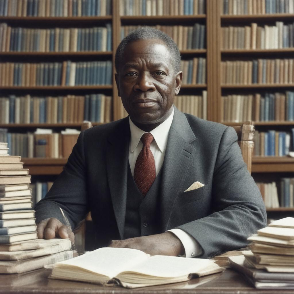 AI-created image of Stephen L. Carter