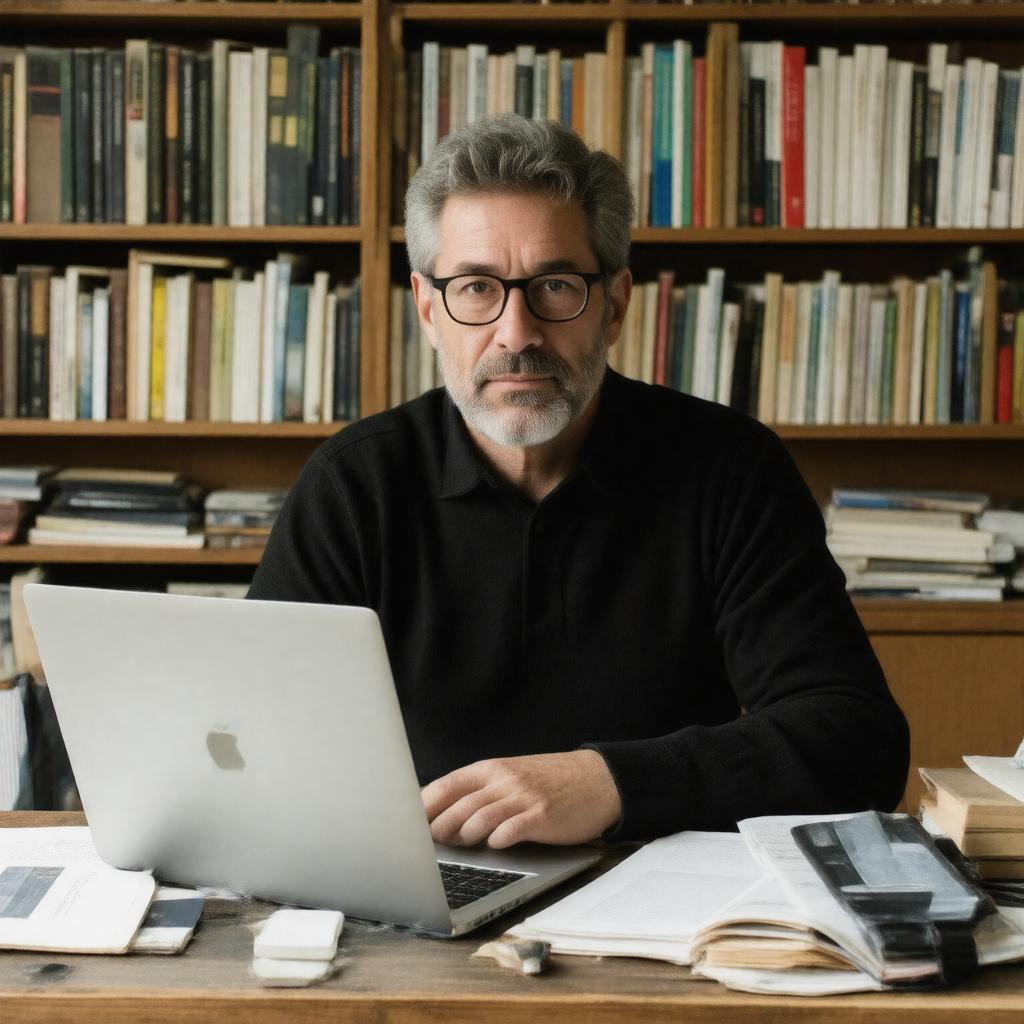 AI-created image of Stephen Levy