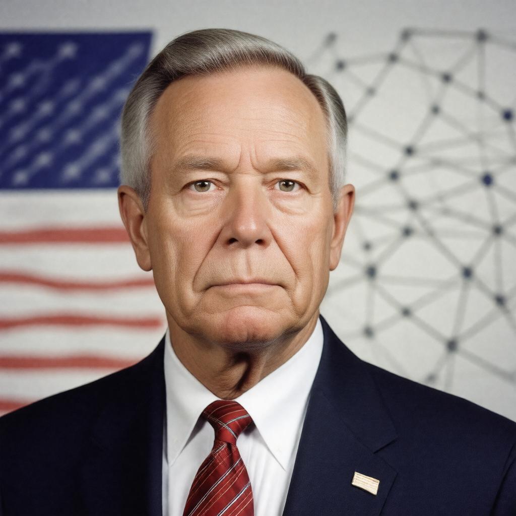 Click to view larger image AI-created image of Stephen Lukasik