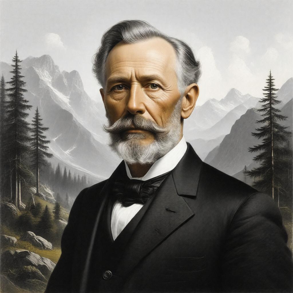 AI-created image of Stephen Mather