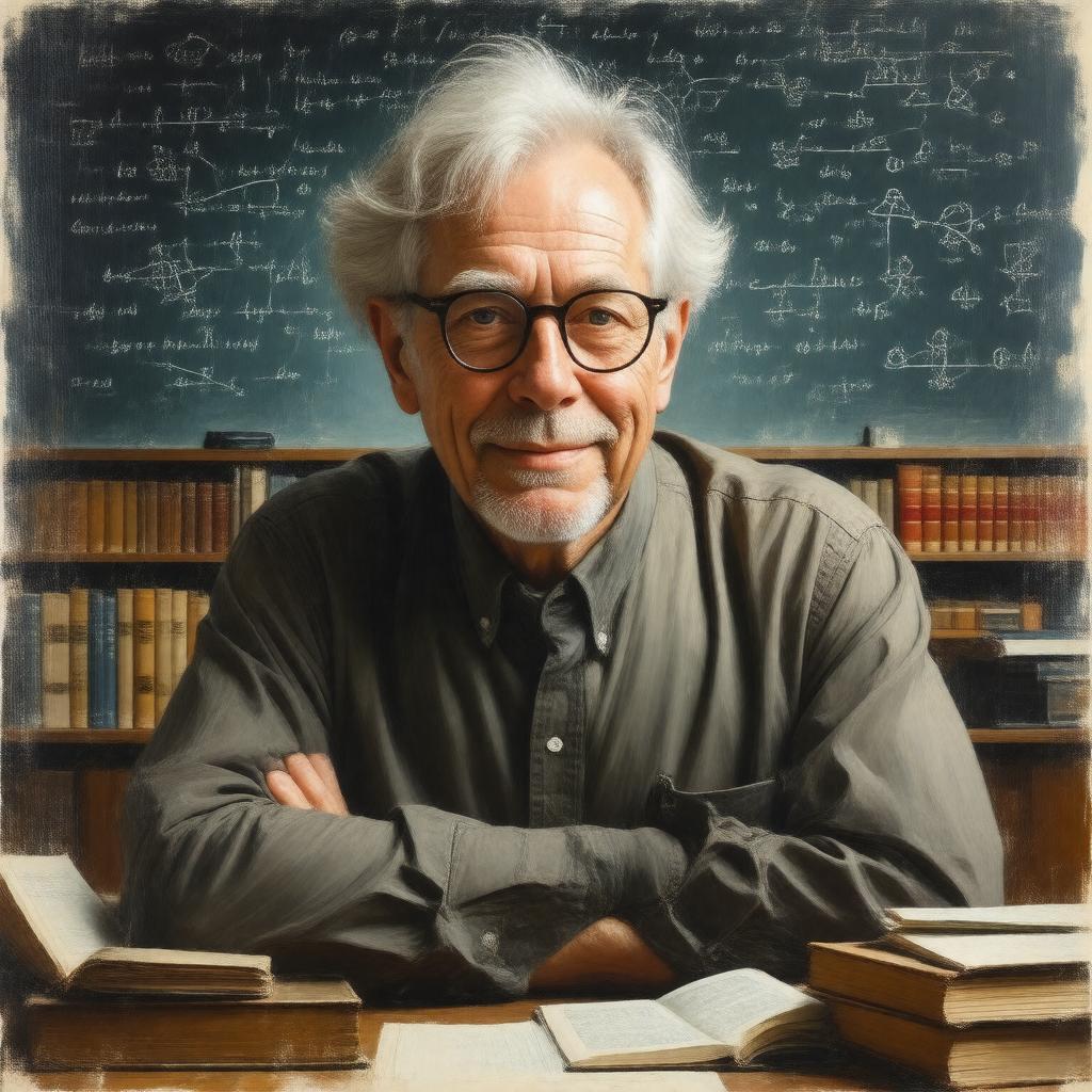 AI-created image of Stephen Smale