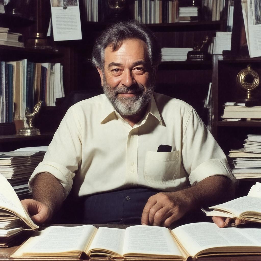 AI-created image of Stephen Sondheim