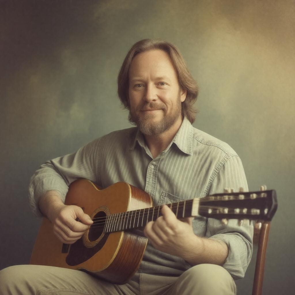 AI-created image of Stephen Stills