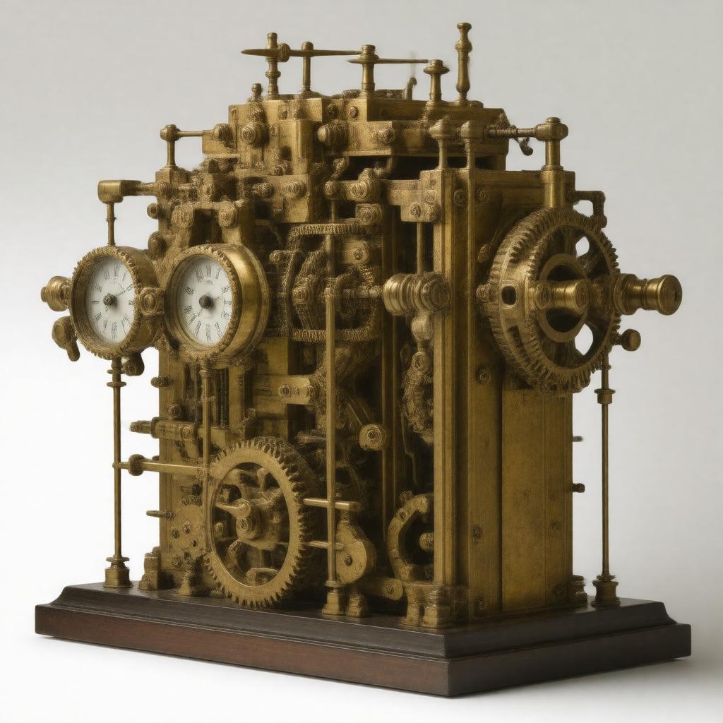 Click to view larger image AI-created image of Stepped Reckoner