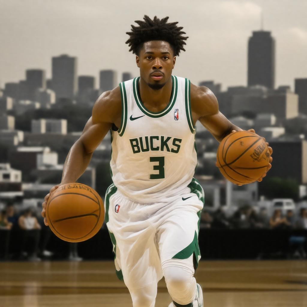 AI-created image of Sterling Brown