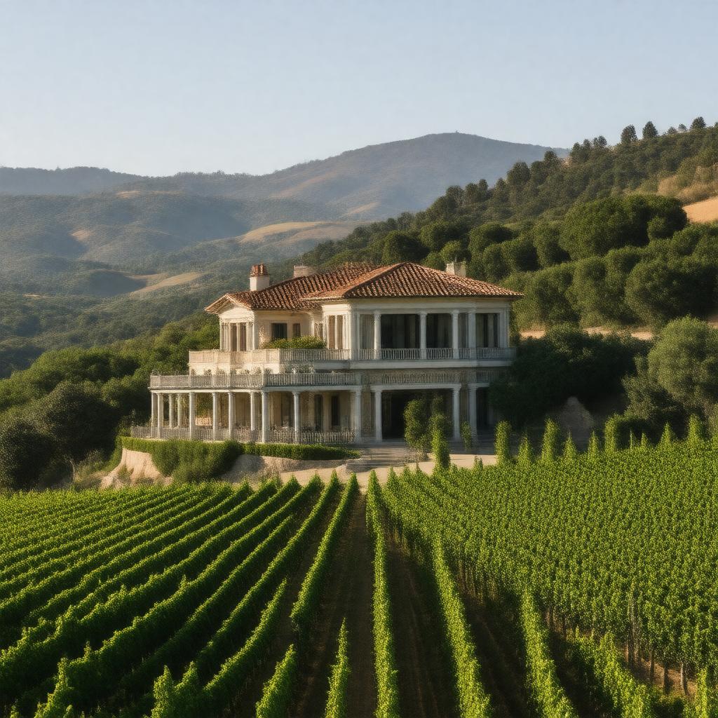 AI-created image of Sterling Vineyards