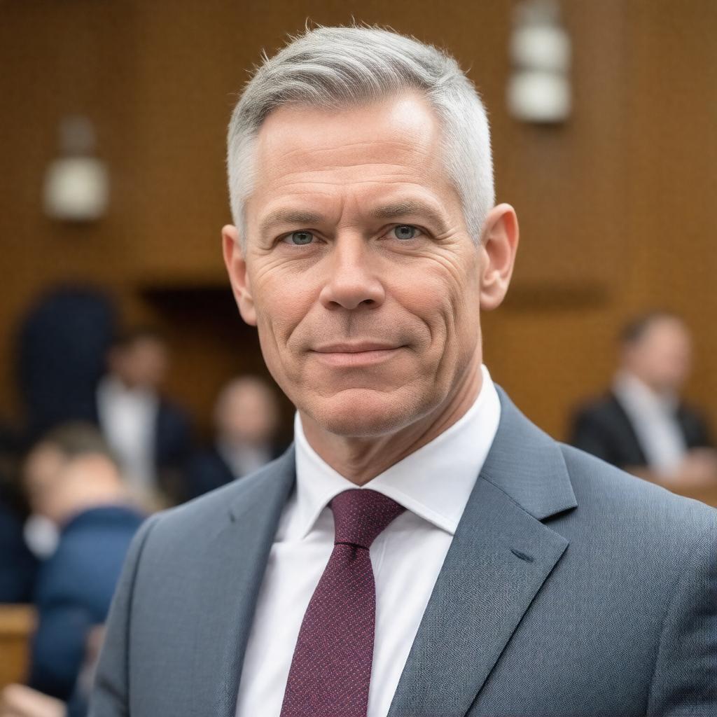 AI-created image of Steve Barclay