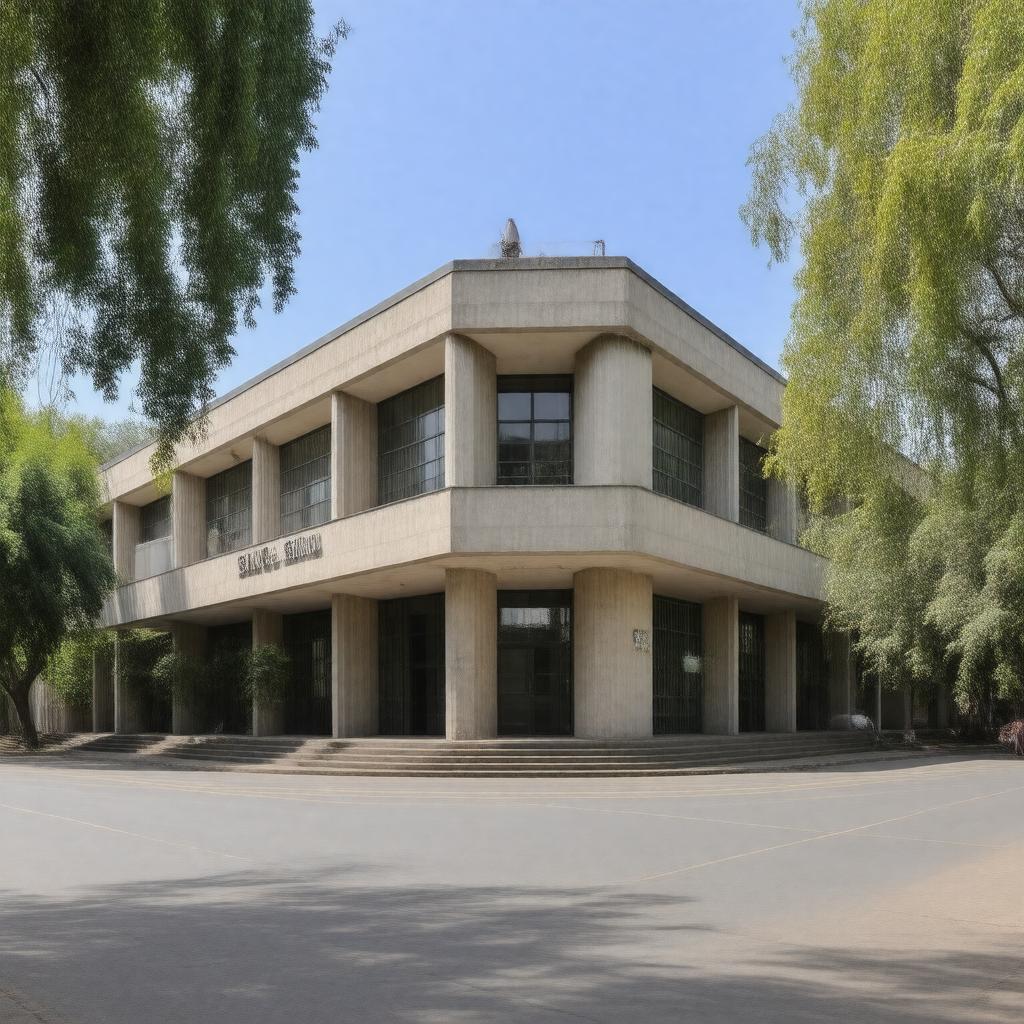 AI-created image of Steve Biko Building