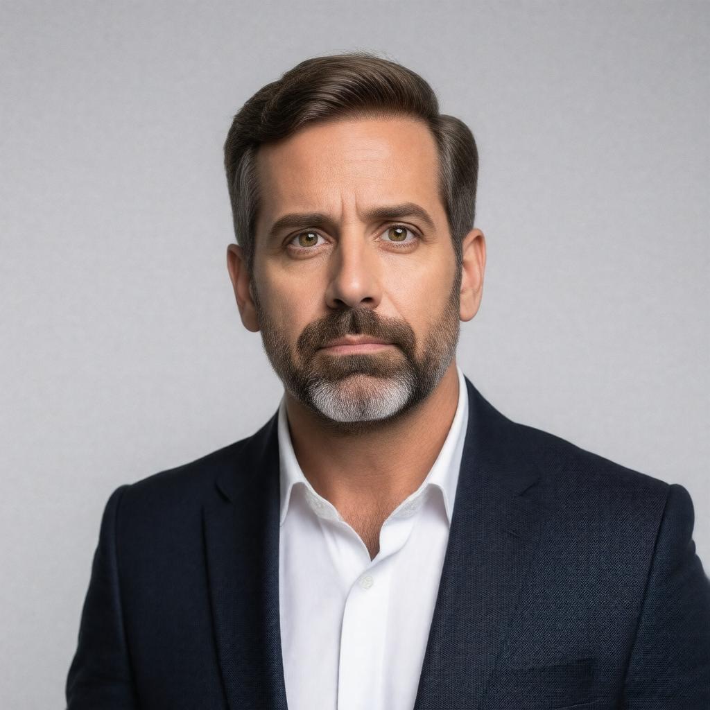 AI-created image of Steve Carell